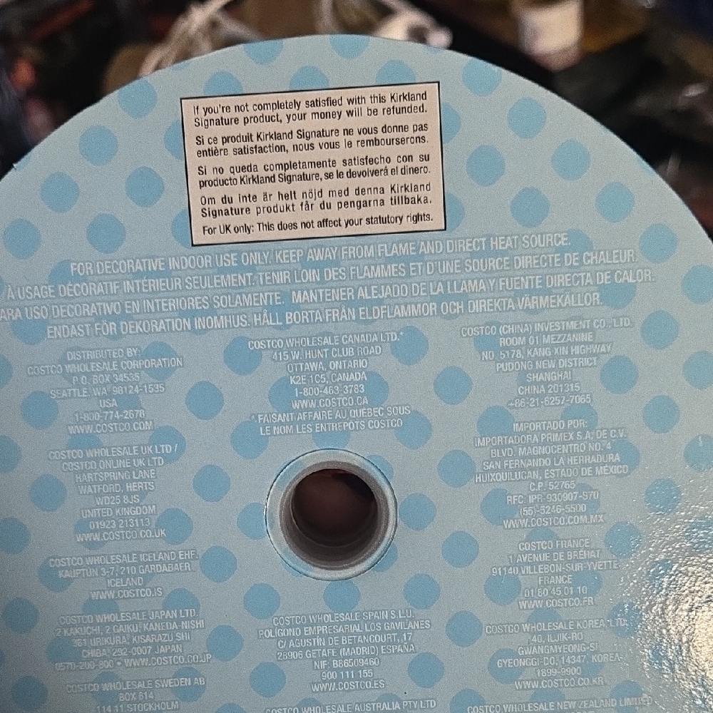 Kirkland Signature Black Ribbon with White Polka Dots - Picture 5 of 8